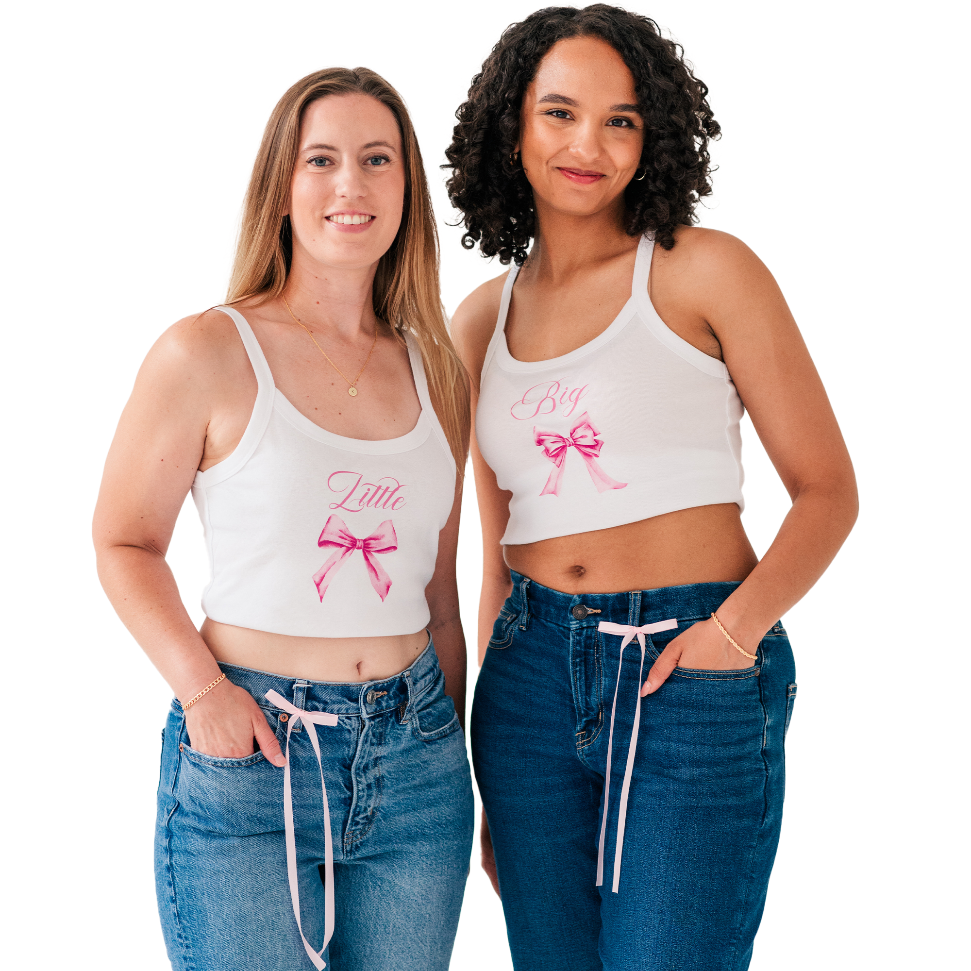 Coquette Bow Crop Top - Sorority Big Little Reveal