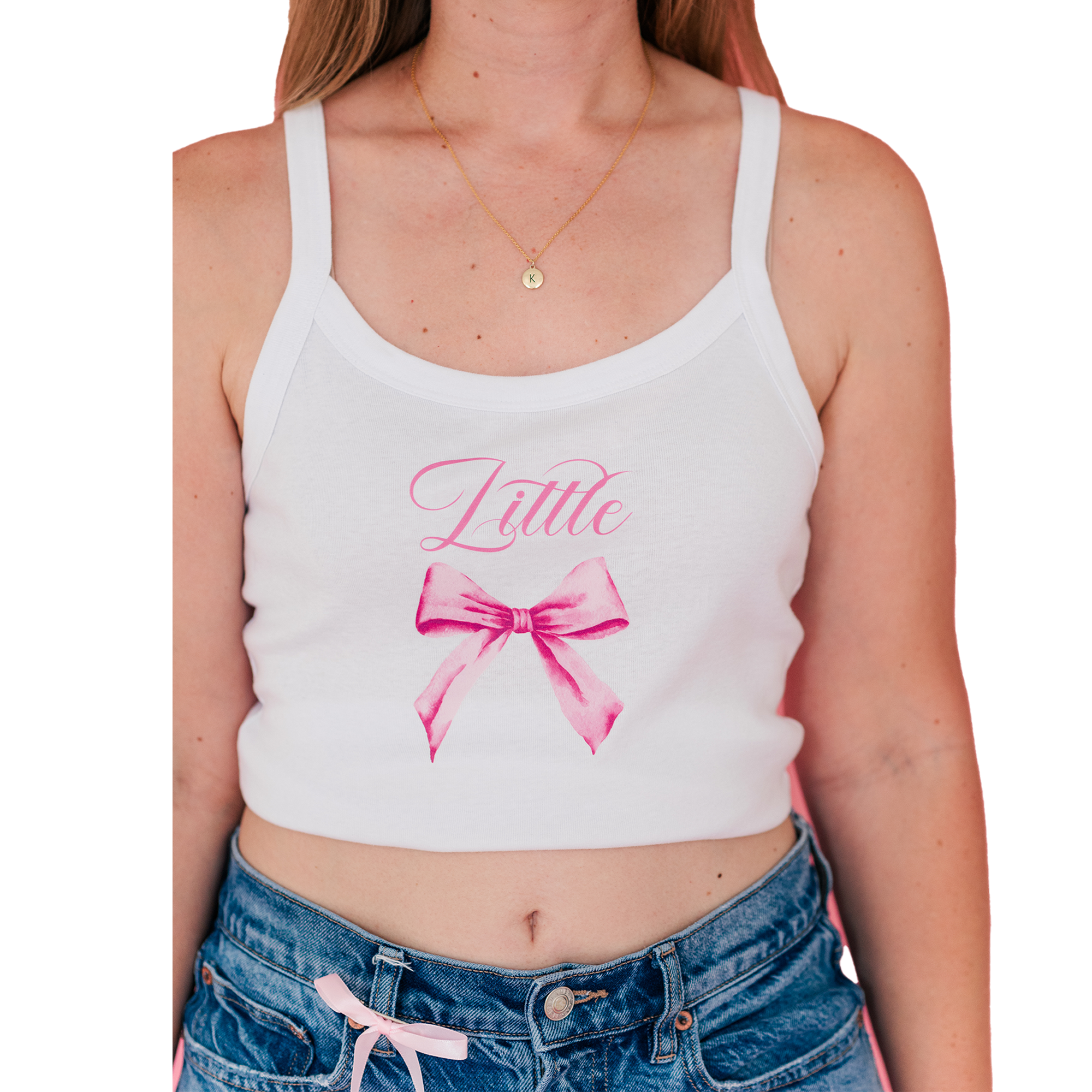 Coquette Bow Crop Top - Sorority Big Little Reveal