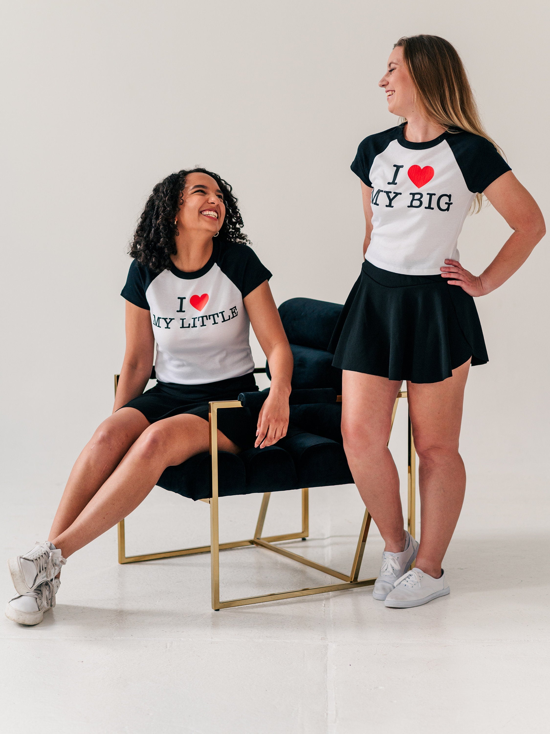 Big City Baby Tee - I Love My Big, I Love My Little - Big Little Reveal Shirts